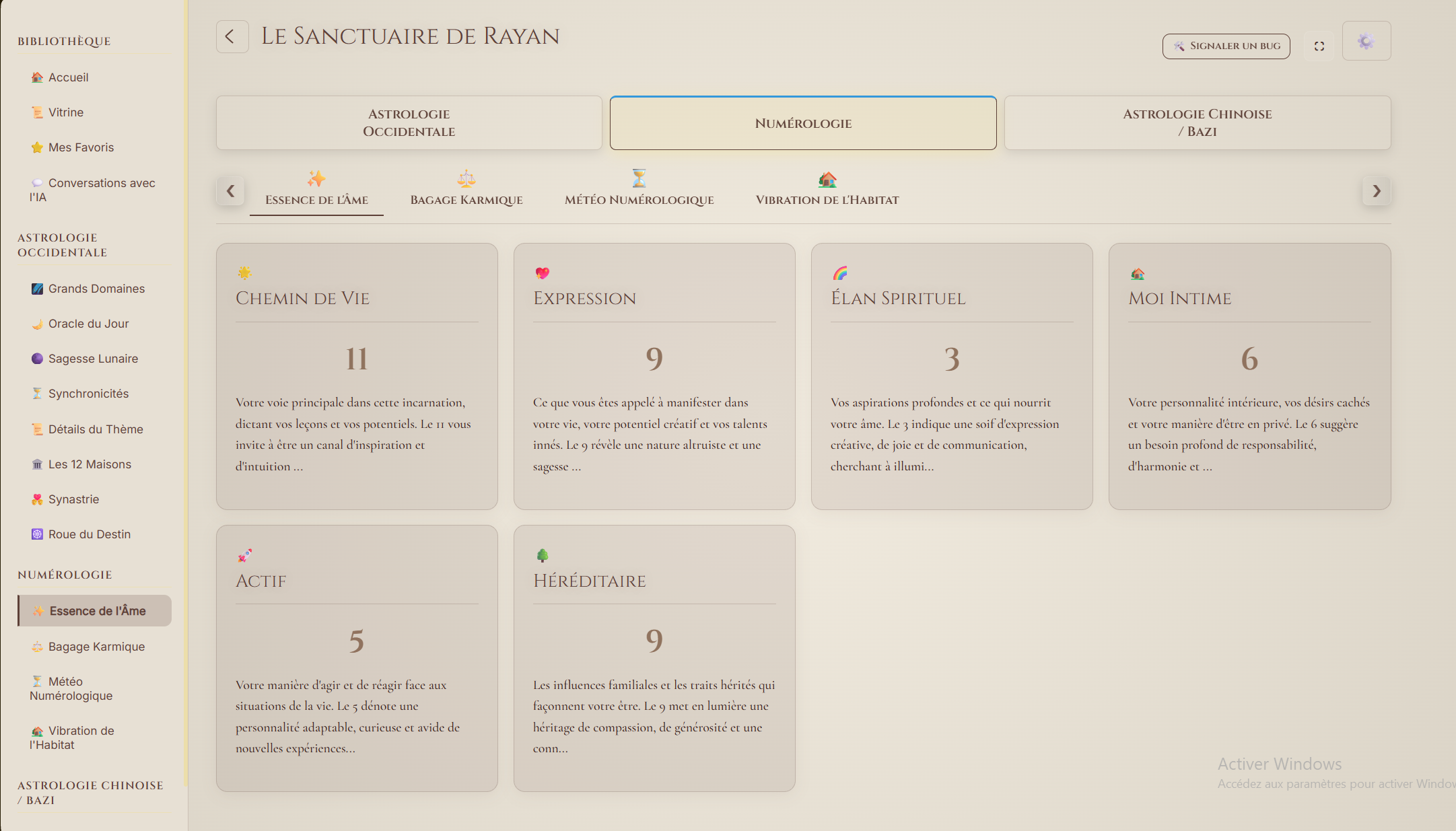 Numérologie et Bagage Karmique